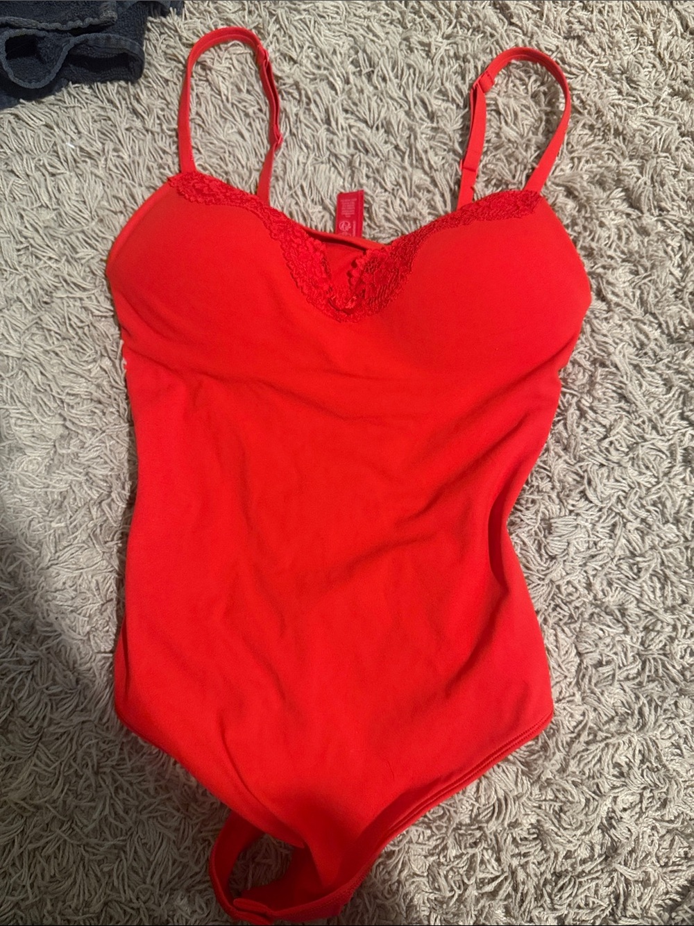 Skims fits everybody lace push up thong bodysuit